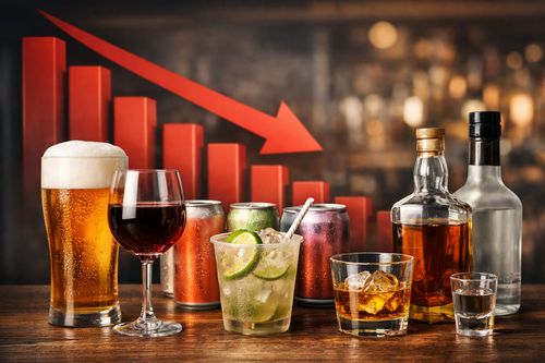 美國酒精飲料量降5%，RTD逆勢增長 轉型背后的消費趨勢